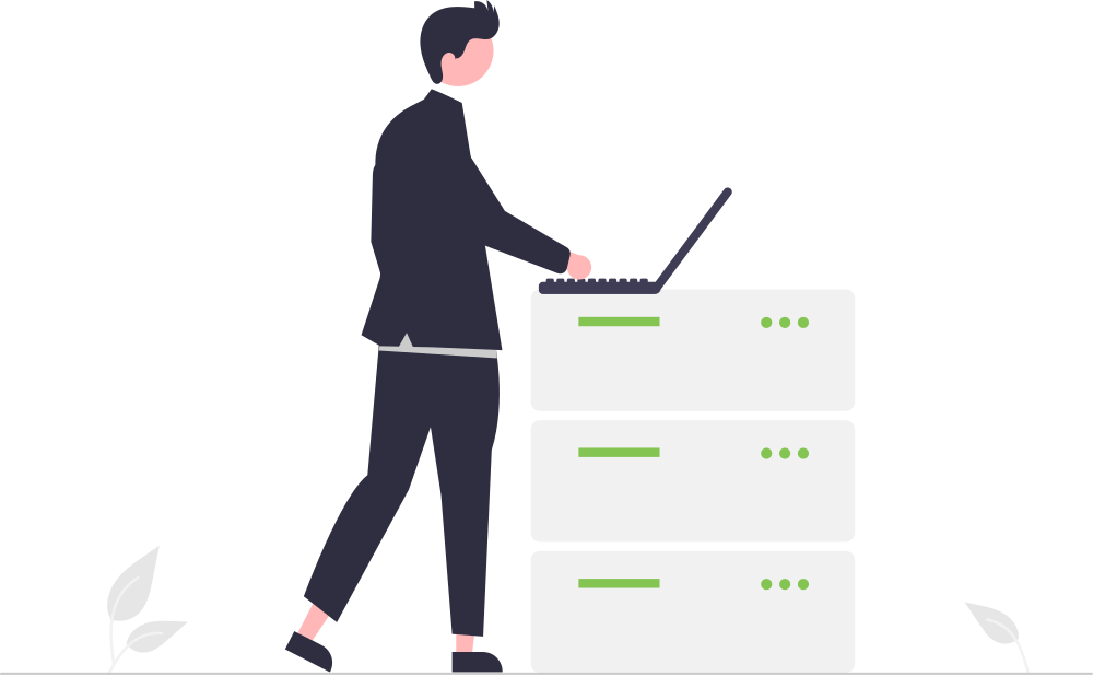 main doing server maintenance